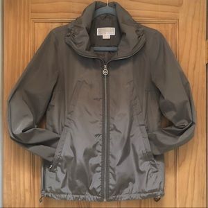 Michael Kors Wide Collar Lightweight Wind Jacket
